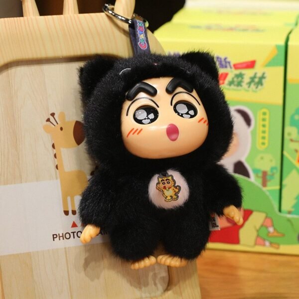 sg-11134201-7rfh6-m3bv3io3npefbd.jpg Crayon Shin-chan Plush Toy Doll Blind Box Cartoon Animation Peripheral Decoration Small Gift Keychain