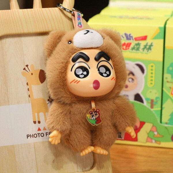 sg-11134201-7rfho-m3bv3f6eotc3b6.jpg Crayon Shin-chan Plush Toy Doll Blind Box Cartoon Animation Peripheral Decoration Small Gift Keychain